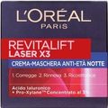  L'Oreal Revitalift Laser x3 Crema Maschera Antietà Notte 50ml, fig. 1 