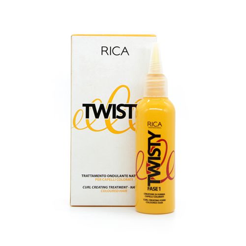  Rica Twisty Trattamento Ondulante Naturale Per Capelli Colorati 2x100 ml, fig. 1 