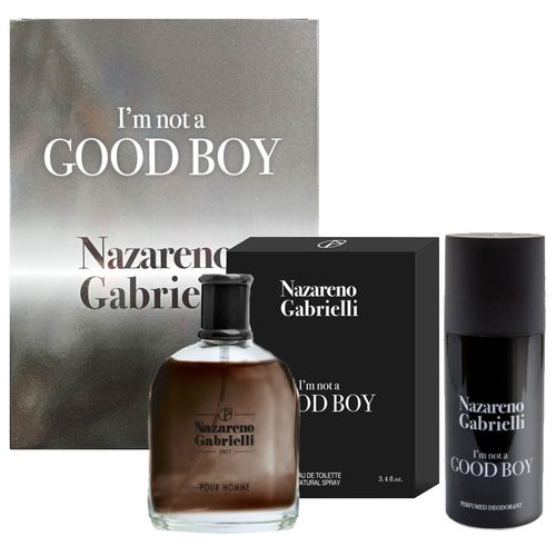  Cofanetto Nazareno Gabrielli I'm Not a Good Boy Eau de Toilette 100ml + deodorante 150ml, fig. 1 