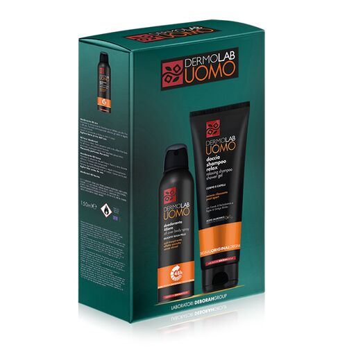  Dermolab Uomo Cofanetto Deodorante + Docciashampoo, fig. 1 