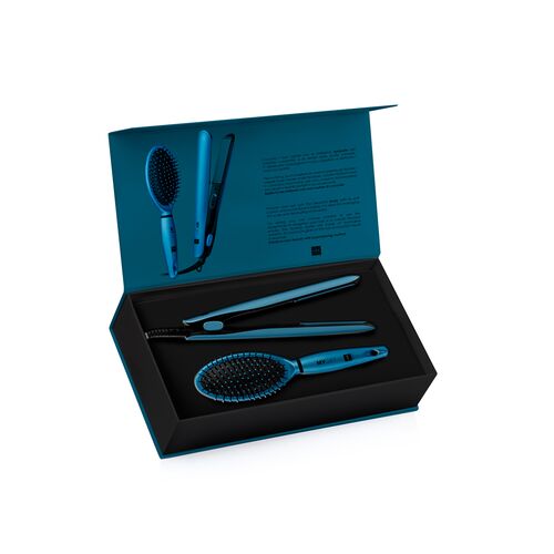  Labor MYGIFT Kit Piastra Per Capelli Professionale E Spazzola Ottanio Shade, fig. 1 
