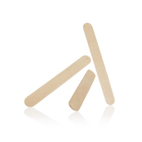  Labor Wax Tool Spatola Monouso In Legno 100 Pezzi, fig. 1 