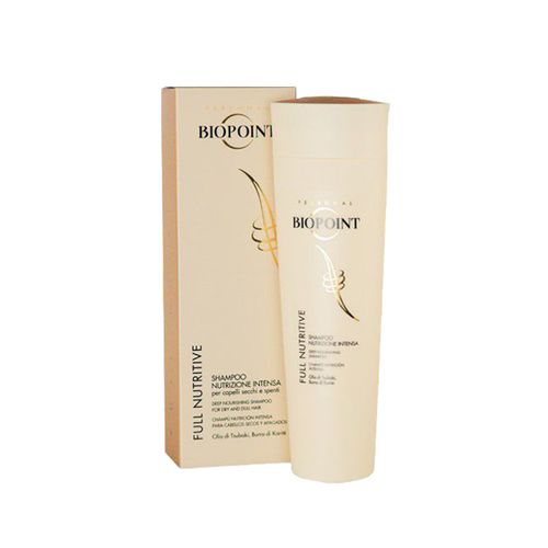  Biopoint full nutritive shampoo nutrizione intensa capelli secchi e spenti 200 ml, fig. 1 