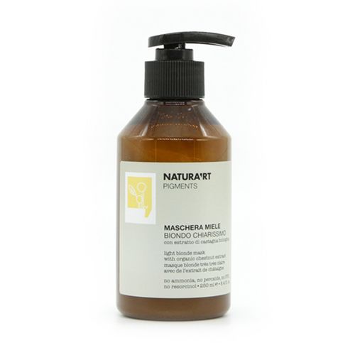  Natura'rt pigments maschera miele - biondo chiarissimo  250 ml, fig. 1 