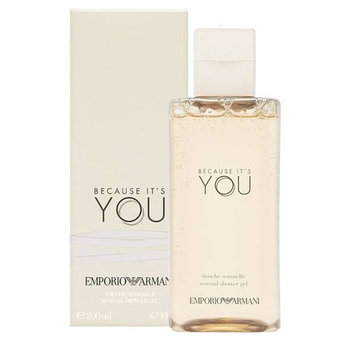  Emporio Armani Because It's You Sensual Shower Gel gel doccia donna 200 ml, fig. 1 