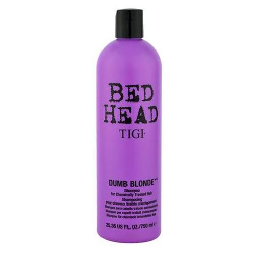  Tigi Bed Head Dumb Blonde Shampoo  per Capelli Trattati Biondi 750 ml, fig. 1 