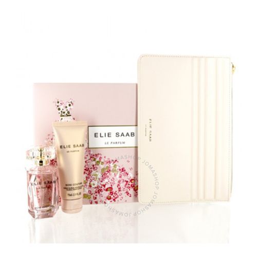  Elie Saab Le Parfum Rose Couture Coffret eau de toilette 50 ml + body lotion 75 ml + pochette, fig. 1 