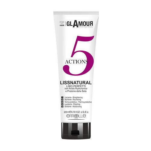  Glamour 5 Action Lissnatural Lisci Perfetti 200ml, fig. 1 
