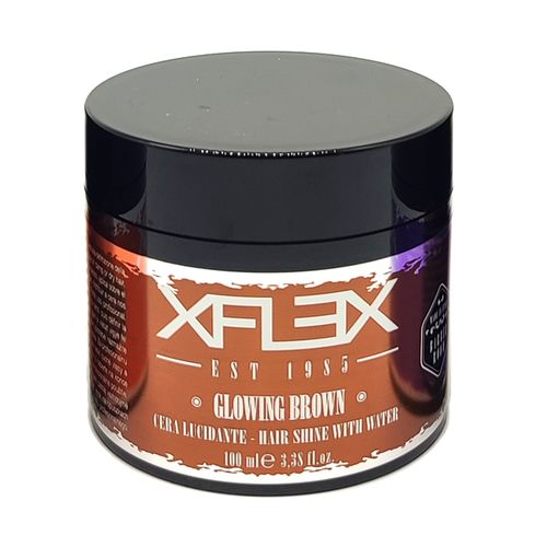  XFLEX GLOWING BROWN HAIR WAX 100 ml, fig. 1 